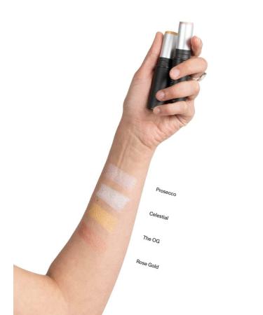 Rose Gold All-Glowing Creme Highlighter Stick | Organic, Vegan, Cruelty-Free | Made in USA - Buy Online on GoSupps.com