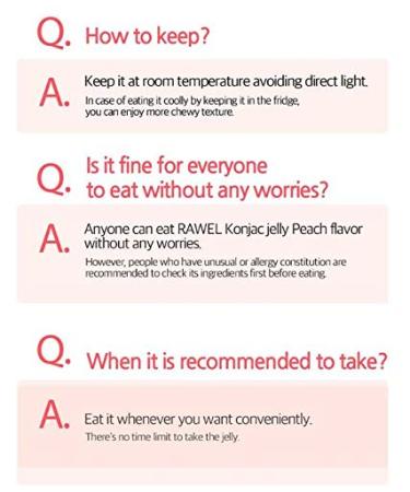 Rawel Tingle Delicous Konjac Jelly 1box (130ml x 10packs) / 6 Calories per Pouch / Sugar Free / Low Calories / Fruit Flavor Jelly with Low carb / Drinkable Zero Sugar Jelly Dessert (Yogurt) - Buy Online on GoSupps.com