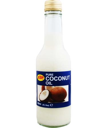 KTC 100% Pure Coconut Oil 250ml - Edible Cooking Oil
