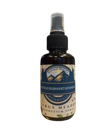 Naturlig Skjonnhet Botanicals Magnesium Spray 4 oz (Vanilla Orange)