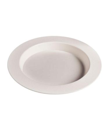 SP Ableware Ergo Plate with High Wall, Wide Rims and Sloped Base - White, 9-3/4 Inch Diameter (745330001) - Buy Online on GoSupps.com