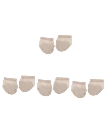 FOMIYES 4 Pairs Forefoot Pads Heeled Boots for Women Womens Pumps Dance Paws Pad Foot Gel Metatarsal Pads Boots with Heels for Women Half of Chunky Heel Dance Supplies Women's