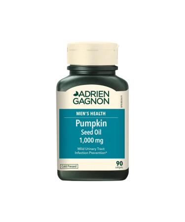 Adrien Gagnon - Pumpkin Seed Oil 1000 mg For Bladder & Prostate Support - 90 Count