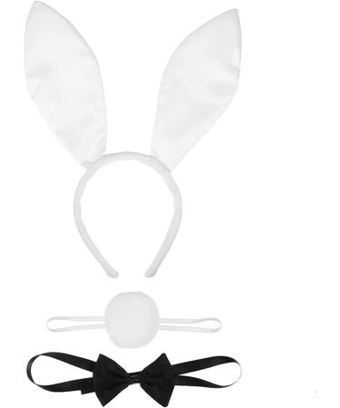 hgnxa Ears Headwear Animal -tie Tail Ear Hair Hoop Simple Headband Theme Party Costume Black - Buy Online on GoSupps.com