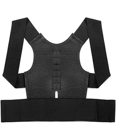Orthosis Corset Back Brace - Posture Corrector with Magnetic Therapy for Upper Back - Small Size (D) - Improve Posture & Comfort - Buy Online on GoSupps.com