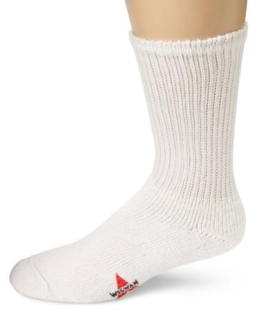 Wigwam King Cotton Crew F1055 Sock Large White