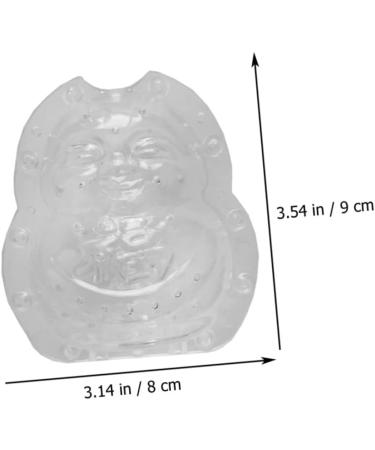EXCEART Peach Mold 6 Pcs Vegetable Shaping Mold Fruit Transparent Forming Mould Adorable Forming Mold Modeling Pumpkin - Buy Online on GoSupps.com
