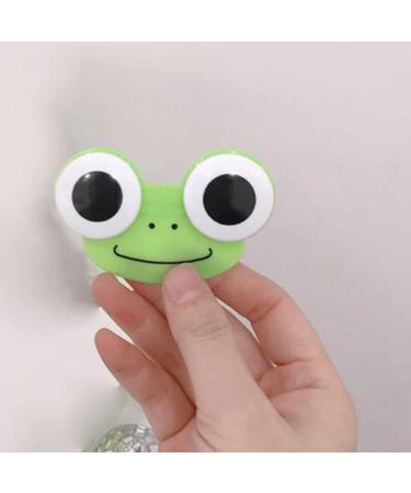3PCS Cartoon Frog Shape Contact Lens Case | Cute Animal Lens Holder for Travel & Storage - Buy Online on GoSupps.com