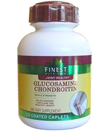 Finest Nutrition Glucosamine Chondroitin Triple Strength - 120 Tablets