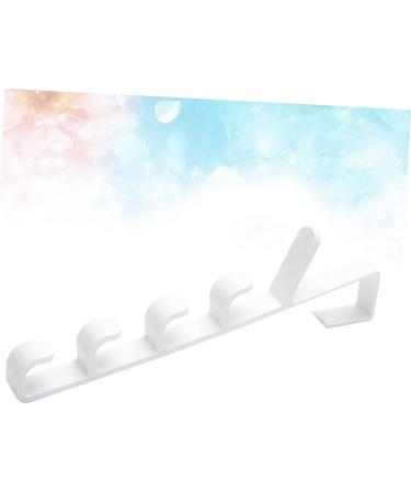 Healeved 6 pcs Holders Coat Hat Portable Plastic Multifunctional The Over Rack Hanging Door Towel Hanger 2pcsx3pcs Whitex3pcs - Buy Online on GoSupps.com