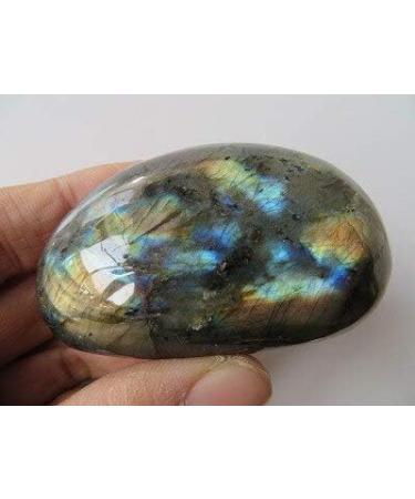 A Rare Natural Flash Labradorite Crystal Gem Stone Original Reiki 82g + ningxiao - Buy Online on GoSupps.com