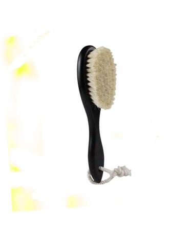 Minkissy 2-Pack Baby Bath Brush Set | Mustache & Beard Hairbrushes for Men | Bamboo Infant Hair Brush 20x5cm | International Shipping Available - Buy Online on GoSupps.com