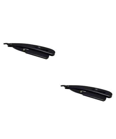 Frcolor 2st razor made of stainless steel razor for men men's razor men razor male razor handwear shaving rasuradoras para hombres safe razor man old -fashioned