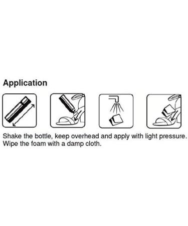 Pedag Sandal Cleaner - German Made, Skin Safe, Colorless 2.54oz - For Cleaning Sandal Inner Soles Indoors - Buy Online on GoSupps.com