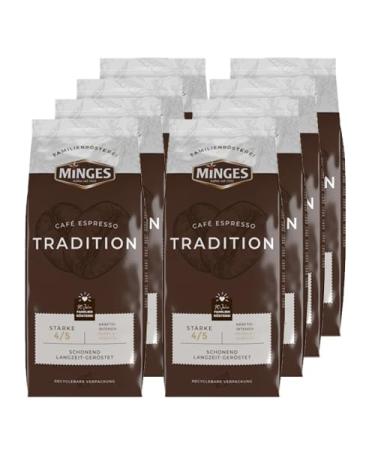 Minges - Espresso Tradition Beans - 8x 1kg