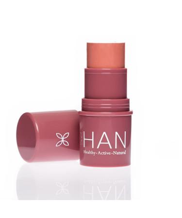 HAN Skincare Cosmetics Vegan, Cruelty-Free, Clean 3-in-1 Multistick for Cheeks, Lips, Eyes, Innocence | 0.20 oz 0.20 Ounce (Pack of 1) Innocence