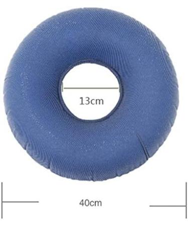 Jbnmvc Inflatable Pile Ring Pad Donut Pillow Vinyl Rubber Seat Acne-Black - Buy Online on GoSupps.com
