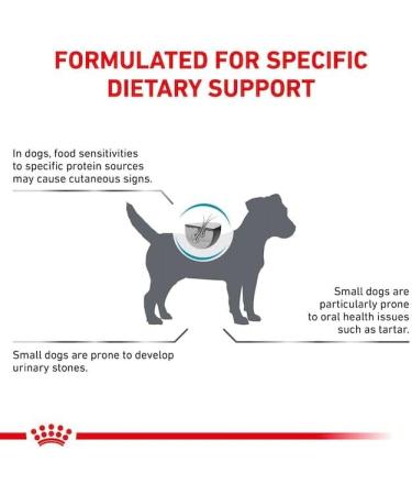 Royal Canin Veterinary Hypoallergenic Small Dogs 3.5 kg - Diet All-in Feed for Adult Dogs to Reduce Nutrient Intolerance - Buy Online on GoSupps.com