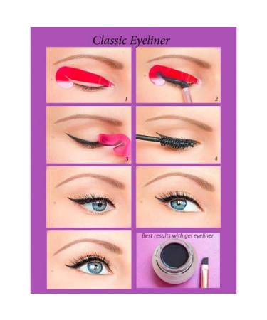 Quick Make-up Eyeliner Stickies COMPLETE SET 80 Pieces for Effortless Eye Looks | International Shipping Available - Buy Online on GoSupps.com