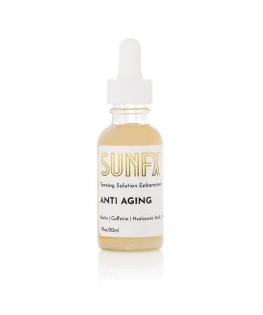 SunFX Sunless Tanning Additive | Anti-Aging | Powerful Anti-Aging Ingredients - 1 fl oz/30ml - Buy Online on GoSupps.com