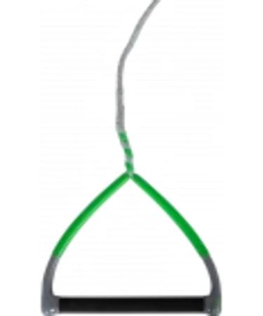 Radar Control Waterski Rope with BarLock 13 Elliptical Handle - Green/Grey - Buy Online on GoSupps.com