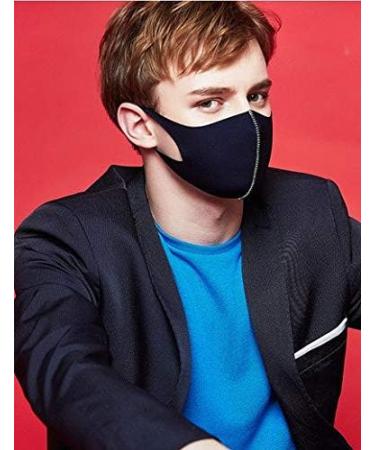 Fashion Washable Reusable Face Mask for Men & Women - Small Navy - Eco-Friendly Protection - Buy Online on GoSupps.com