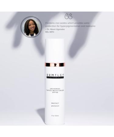DRMTLGY Tinted Moisturizer SPF 46 - Universal Tint, 1.7 oz - Broad Spectrum Sunscreen & Foundation - Buy Online on GoSupps.com