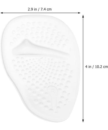 9 Pairs Silicone Forefoot Pads - High Heel Cushions & Insoles | Anti-Slip Sole Pad - Comfort & Support for Women - Buy Online on GoSupps.com