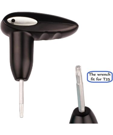 Golf T20/T25 Adjustable Torque Wrench & Screw Spanner Tool - Universal Accessory (Black T25) - Buy Online on GoSupps.com
