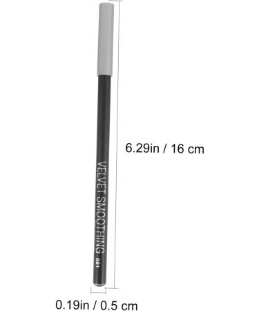 Outanaya 12pcs Black Eyeliner 1 Practical Eyeliners Makeup Accessory Waterproof Eyeliner Pencil Wood - Buy Online on GoSupps.com