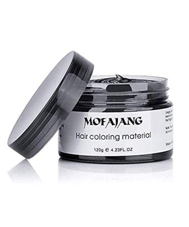 Temporary Hair Color Wax 4.23 oz | Instant Hairstyle Cream Pomade for Party & Cosplay | Easy Cleaning | Black - Buy Online on GoSupps.com