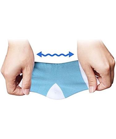 ROSENICE Heel Sock & Foot Bandage for Heel Spur Relief - Blue | International Shipping Available - Buy Online on GoSupps.com
