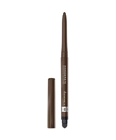 Rimmel London Exaggerate Waterproof Eye Definer  Rich Brown  28g