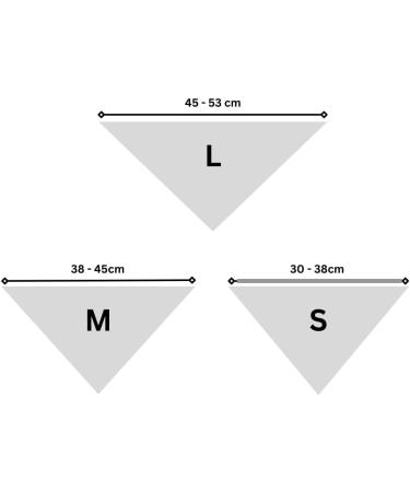 Vanclyde Sydney Dog Half Triangle Bandana - Stylish Blue-Gelb Accessory with Carabiner Closure | Size S for Dogs - Buy Online on GoSupps.com