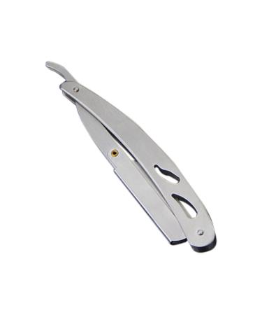 Beavorty 1 STK razor for men vintage razor for men stainless steel inoxlm razor holder made of stainless steel vintage razor holder everything made of steel hair clip