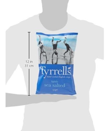 Tyrrell's Lightly Salted Sea Salt Crisps 150g - Buy Online on GoSupps.com