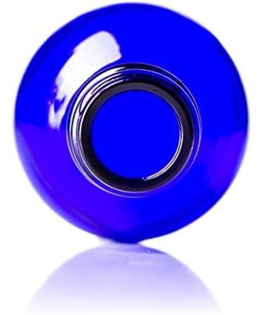 Cobalt Glass Bottles with Eye Droppers (1 oz 3 pk) - Perfect for Essential Oils, Colognes & Perfumes - Includes Blank Labels - Buy Online on GoSupps.com