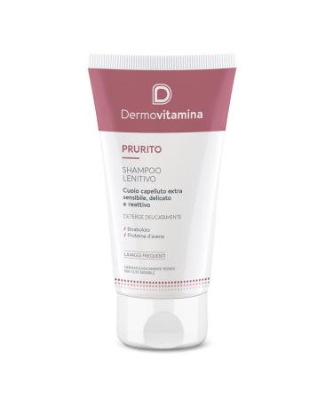 Dermovitamina Itching Soothing Shampoo 200 ml - Soothing shampoo - For extra sensitive and delicate scalp - Gentle cleansing - For men and women - With oat proteins