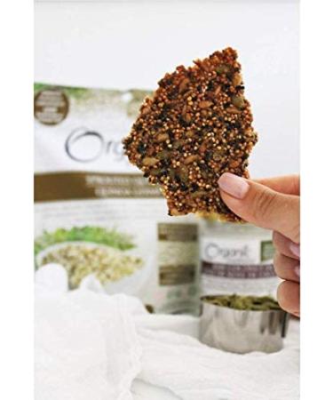 Organic Traditions Sprouted Quinoa - 12 oz (340g) | Superfood, Gluten-Free, Nutrient-Rich - Buy Online on GoSupps.com
