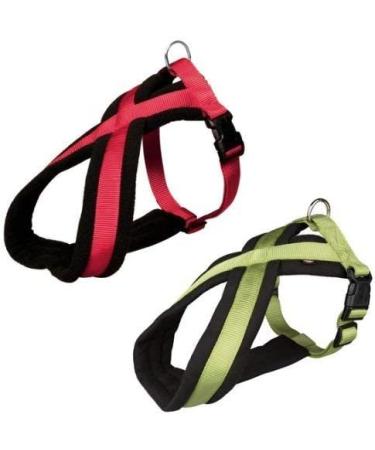 Trixie Premium Touring Tears Large-XL Dog Harness - Sporty Adjustable Fleece-Padded - Fits Breast Circumference 70-110 cm - Red Ideal for Large Dogs - Buy Online on GoSupps.com