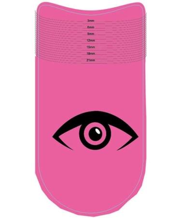 3Pcs Pink Eyelash Ruler Eyelash Stencils Ruler for Measure Eyelashes Length Curling Degree Ruler Eyebrow Lash Measuring Tool Beauty Tools Eyes Makeup Brushes and Tools Eyes - Buy Online on GoSupps.com