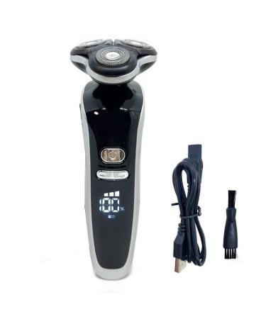 Head Shaver for Men Electric Shaver for Men 4D Electric Beard Trimmer USB Rechargeable Professional Hair Trimmer Hair Cutter Adult Razor for Men (Color : Standard with Box)