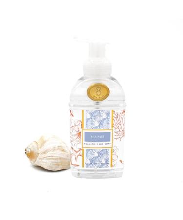 8 Oak Lane Sea Salt 15oz Foaming Hand Soap a delightful blend of bright orange blossom sweet jasmine & warm amber notes.