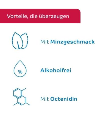 Octenident Antiseptic Mouthwash - Fast-Acting 250ml Bacterial Reducer Chlorhexidine-Free Solution - Buy Online on GoSupps.com