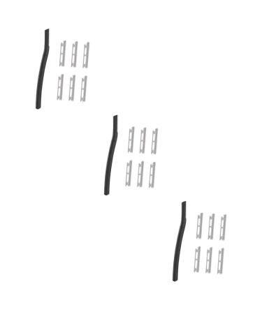Minkissy 3 sets of razor head shavers brow razor Facehaarrasier Peach fuzz razor for the face of eyebrow razor remote steel sharp man