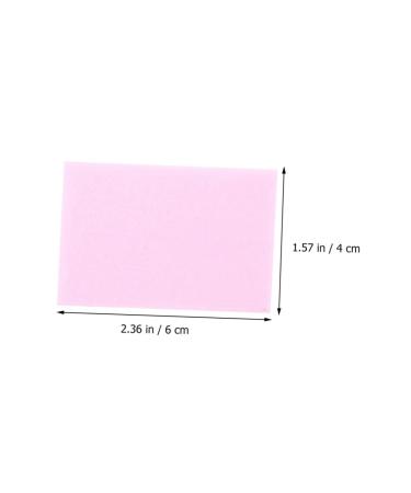 3 Pack Nail Remover Cotton Wipes Natural Fiber Makeup Remover for Nail Art Eyelash Glue & Manicure Pink - Buy Online on GoSupps.com