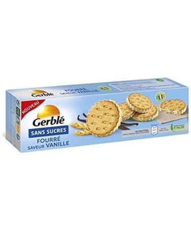 GERBL - Sugar-Free Vanilla Filled Biscuits 185G - Pack of 2 - best offer - Buy Online on GoSupps.com