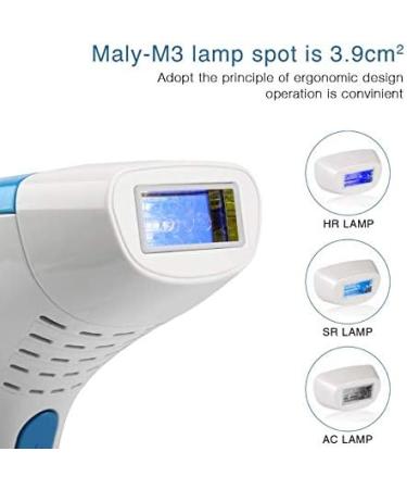 IPL Hair Removal Device with Laser Hair Remove+Skin Rejuvenation+Acne Clearance for Women and Men Body Face & Bikini Zone - Buy Online on GoSupps.com