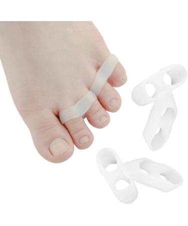 Buy No. 4 Silicone Toe Spreader for Hallux Valgus - Foot Pain Relief & Overlapping Toe Correction - Buy Online on GoSupps.com