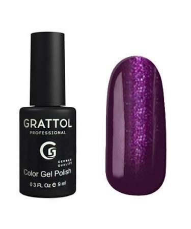 Grattol UV/LED Gel Polish 092 Shining Plum 9ml